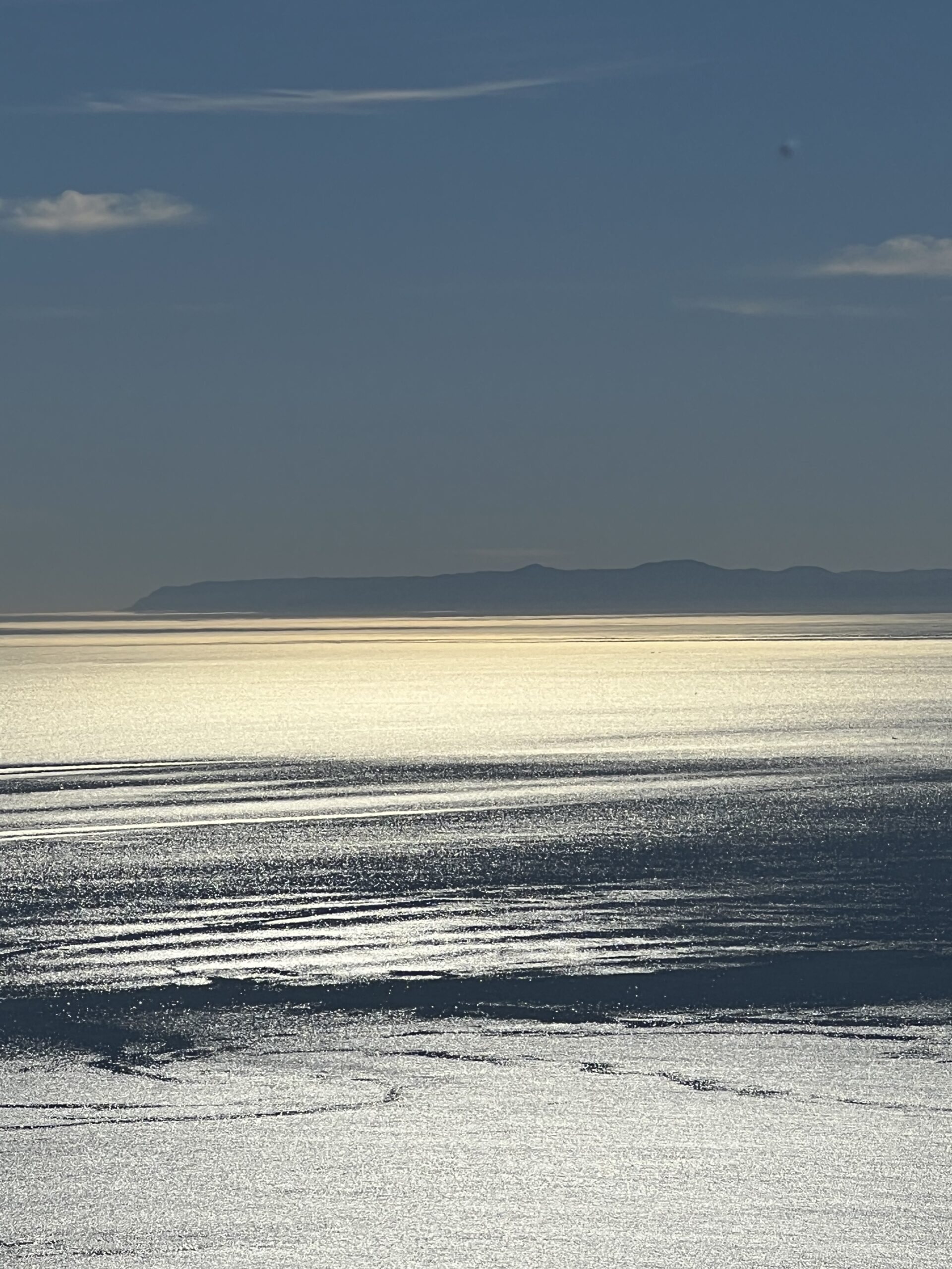 Ocean view from Santa Monica mountains