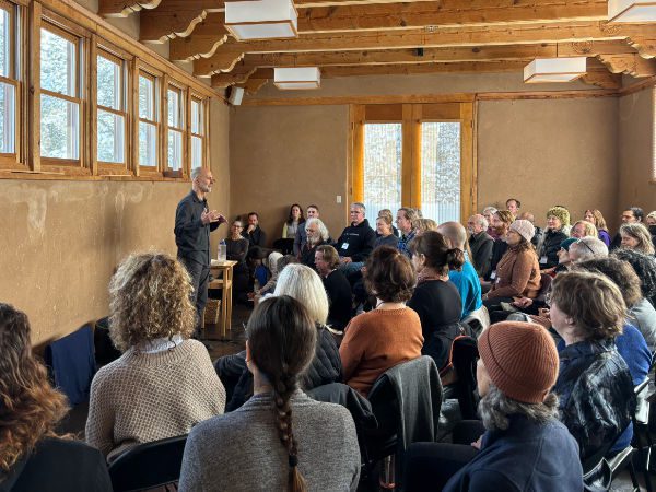 Henry Shukman Henry Shukman teaching at an in-person retreat